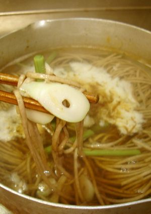 最速の山菜そば-レシピのメイン写真