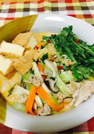 野菜たっぷりちゃんぽん風辛ラーメン-レシピのメイン写真