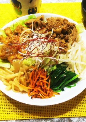 韓国味噌で！お店の味のビビンバ-レシピのメイン写真