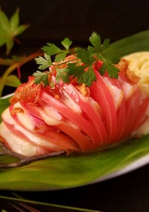簡単！話題！インパクト！丸ごとトマト-レシピのメイン写真