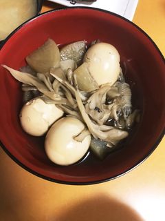 超簡単!大根と卵と舞茸の煮物-レシピのメイン写真