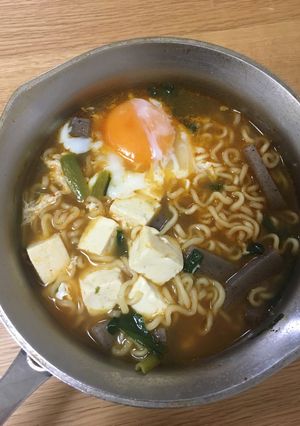 簡単スンドゥブ風辛ラーメン-レシピのメイン写真