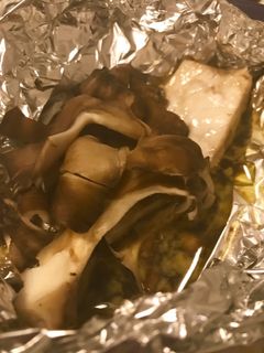 舞茸とカジキマグロのホイル焼き-レシピのメイン写真