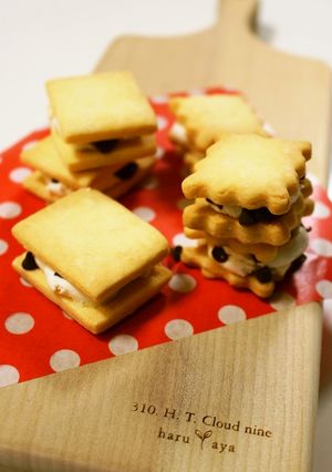 チョコ★チーズホイップ★サンドクッキー-レシピのメイン写真