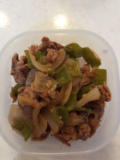 牛肉とピーマンの甘辛炒め〖 離乳食〗-レシピのメイン写真