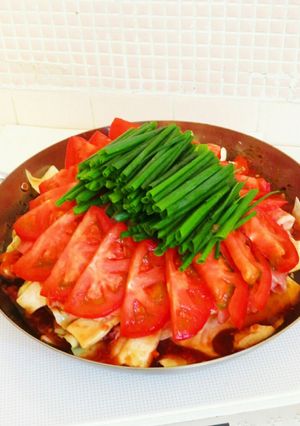 ☺簡単♪豚肉とキャベツのトマトおろし鍋☺-レシピのメイン写真