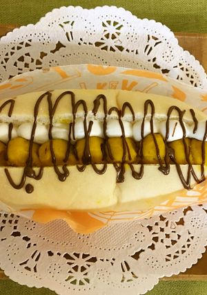 ホイップマリーム®のかぼちゃクリームパン-レシピのメイン写真