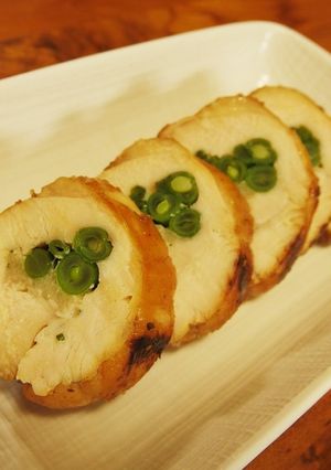いんげんとえのきのチキンロール-レシピのメイン写真