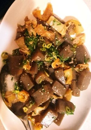 すじ肉とこんにゃくの甘辛煮-レシピのメイン写真