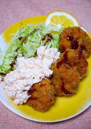 簡単！銀鮭フレークカツ-レシピのメイン写真