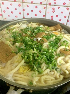 簡単!時短!我が家の鍋焼きうどん-レシピのメイン写真