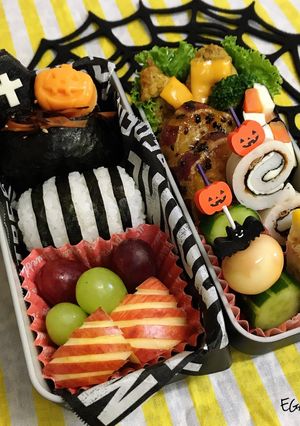 息子の遠足弁当ハロウィンVer.2017-レシピのメイン写真