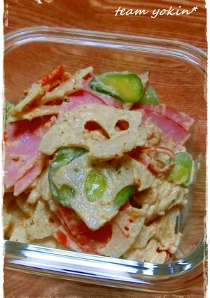 辛子マヨれんこんサラダ-レシピのメイン写真