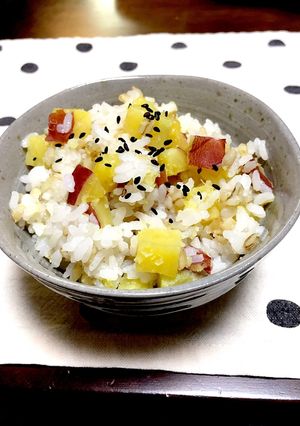 栗ご飯にも負けない さつま芋ご飯-レシピのメイン写真