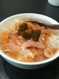 塩辛茶漬け-レシピのメイン写真