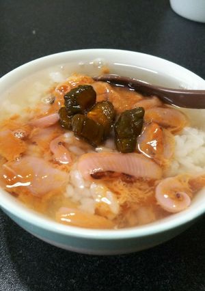 塩辛茶漬け-レシピのメイン写真