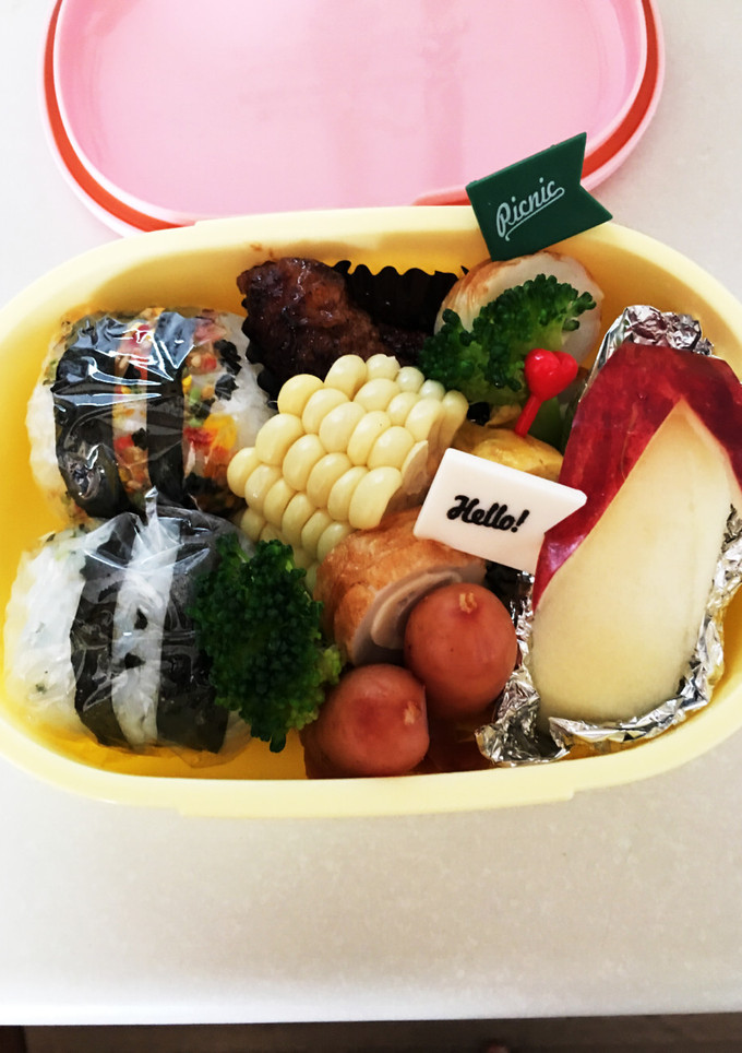 幼稚園年少 秋のお弁当-レシピのメイン写真