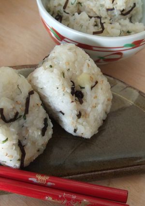 チーズ入り青シソちりめん混ぜ御飯-レシピのメイン写真