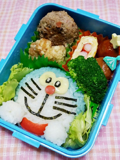 キャラ弁 ドラえもん❗-レシピのメイン写真