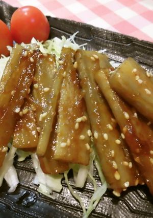 たたきごぼうの蒲焼-レシピのメイン写真