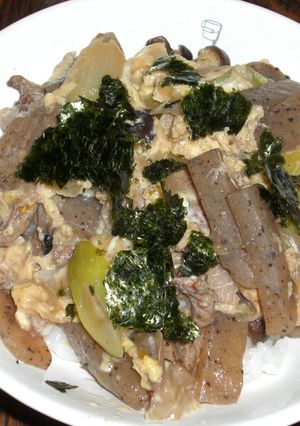 牛丼？卵丼？名付けるならすき焼き丼！！-レシピのメイン写真