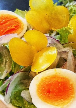 ★パプリカで♪簡単お花飾り★-レシピのメイン写真