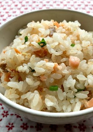 ◉鮭ごはん-レシピのメイン写真