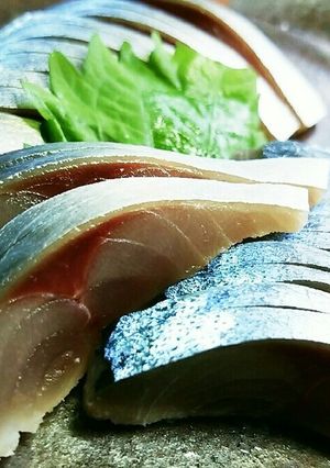 しめ鯖-レシピのメイン写真