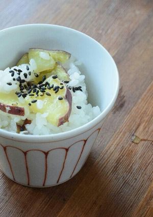 発酵食品＊藻塩麹のさつまいもご飯-レシピのメイン写真