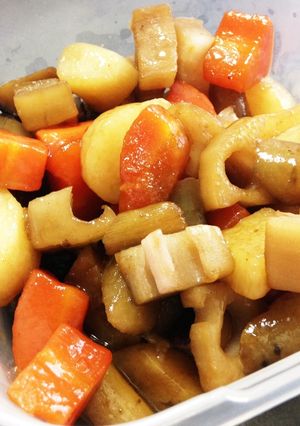 冷凍煮物野菜だけな煮物-レシピのメイン写真