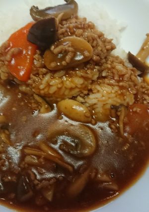 マッシュルームカレー-レシピのメイン写真