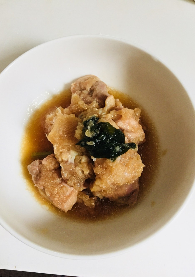 さっぱり大根おろしと鶏肉の煮物-レシピのメイン写真
