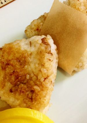 フライパンで簡単♪焼おにぎり☆お弁当にも-レシピのメイン写真