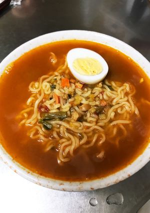 カレーマヨ辛ラーメン-レシピのメイン写真