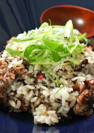 京風 生しば漬けチャーハン 漬物で一味-レシピのメイン写真