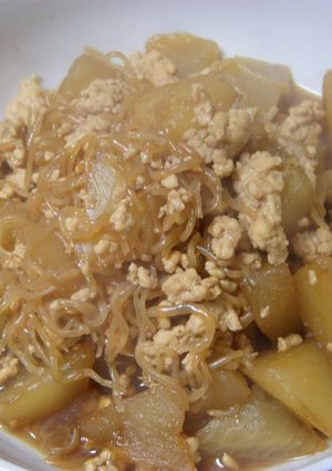 安くて美味しい♪大根と鶏肉煮-レシピのメイン写真