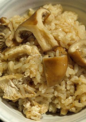 キハツダケの炊き込みご飯-レシピのメイン写真