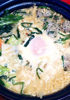 辛さマイルド 辛ラーメンミルクチーズ鍋-レシピのメイン写真