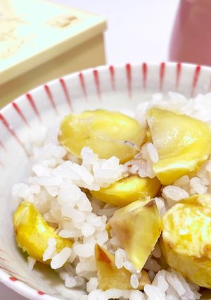 栗ごはん♡-レシピのメイン写真