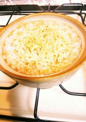 おじやラーメン(* ॑꒳ ॑* )⋆*-レシピのメイン写真
