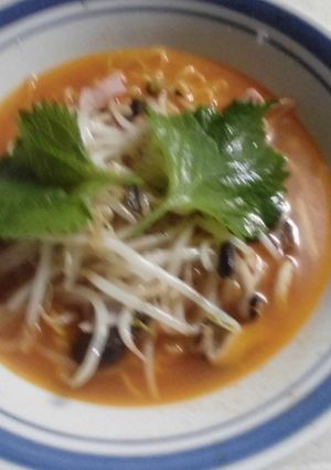 おじや辛ラーメン-レシピのメイン写真