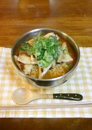 薄揚げのカリッとじゅわっと辛ラーメン-レシピのメイン写真