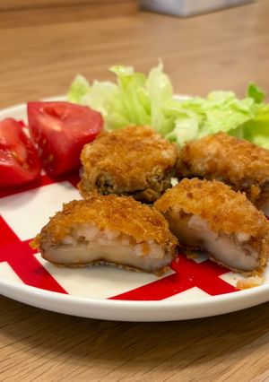 椎茸のエビ詰めフライ🦐🍄🟫-レシピのメイン写真