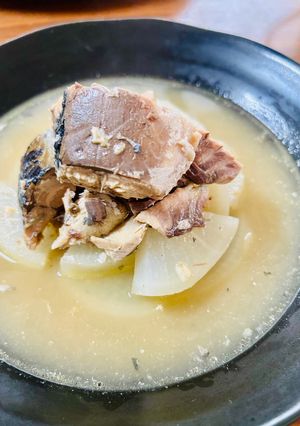 【簡単】喉風邪に☆さば缶&大根の煮物-レシピのメイン写真