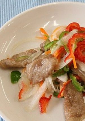 豚肉と野菜のマリネ-レシピのメイン写真