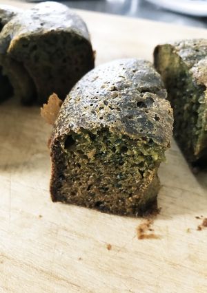 抹茶とモロヘイヤのヘルシーケークサレ-レシピのメイン写真
