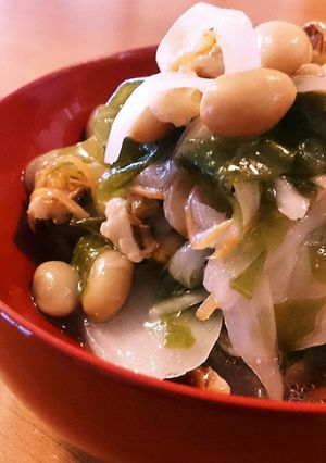 栄養満点☆具沢山・大豆サラダ！！-レシピのメイン写真