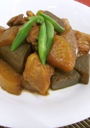 しいたけパウダーの、風味感じる柔らか煮物-レシピのメイン写真