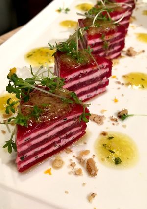 ビーツとクリームチーズのナポレオン-レシピのメイン写真
