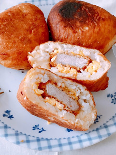 簡単! カツ丼ピロシキ!!!-レシピのメイン写真